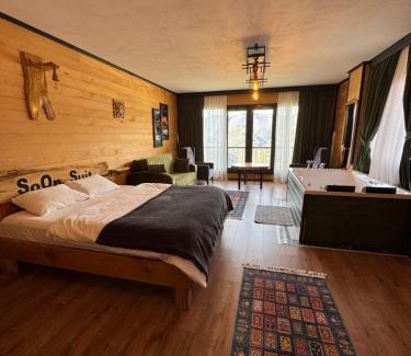 Ayder Apartment | Top-Rated SoOnSuitApart: Family-Friendly with Hot Tub