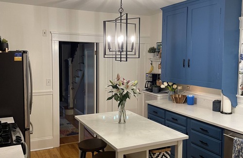 Salisbury Street House | Urban Oasis: 3 BR Home with Hot Tub in Worcester