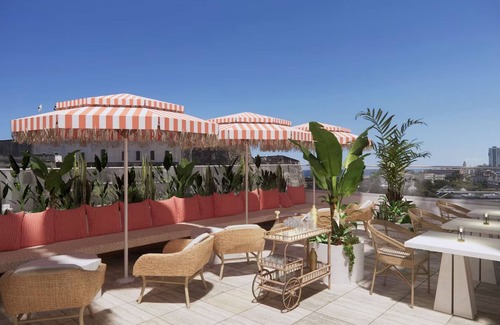 San Francisco House | Sophisticated Room w/Balcony and Rooftop Dining Experience - Near Casino
