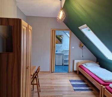Gorczyca House | Experience Sosnowy Młodnik: Ideal for Families with Kitchens