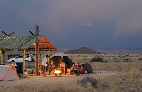 Sesriem RV Rental | Inviting Sossus Oasis Camp Site: Pool, Ocean Views & Breakfast