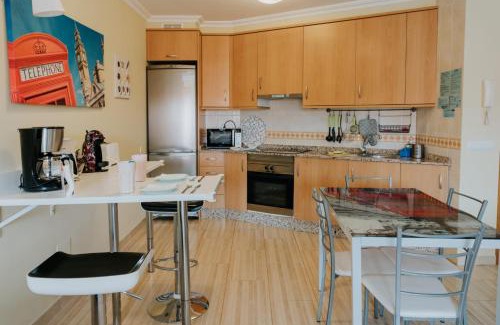 Granadilla de Abona Apartment | Exceptional Sotavento III: Oceanfront Bliss with Pool Access