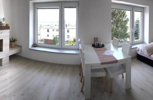 Nove Mesto na Morave House | Cozy Room with Kitchen & Bathroom in a Charming Row House