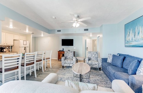 Daytona Beach Condo | Guest Rated 9.6: Soul Surfer - Ocean Walk with Pool & Spa