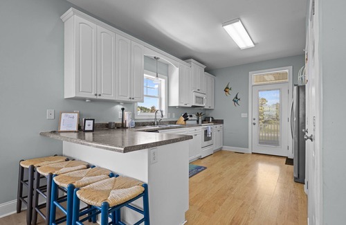 Gloucester House | Top-Rated Sound Front Home with Boat Lift & Ocean View