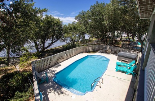 Corolla Light House | Discover 509 Friday Harbor: Soundfront with Pool & Hot Tub