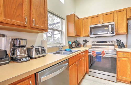 Haines City Villa | Experience Relaxation by the Pool near South Dunes Golf