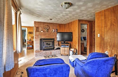 Ponderosa Pines House | Inviting South Fork Log Cabin with Scenic Mountain Views