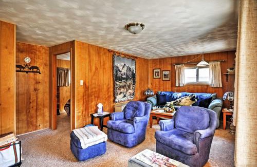 Ponderosa Pines House | Inviting South Fork Log Cabin with Scenic Mountain Views