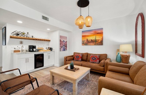 Desert Foothills Estates House | Relax at South Mountain: HEATED Pool & Spa, Steps from Trails
