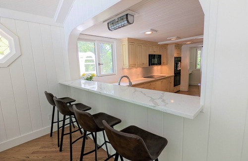 South Fork Cottage | Southampton Shores Getaway with Heated Pool & Beach Access