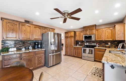 Golden Springs House | Inviting Southwest Villa with Pool & Spa Near Golf and Hiking