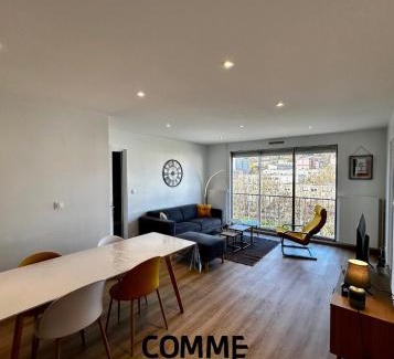 Vandoeuvre-les-Nancy Apartment | Spacieux appartement pour 8, parking inclus