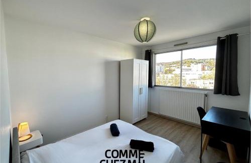 Vandoeuvre-les-Nancy Apartment | Spacieux appartement pour 8, parking inclus
