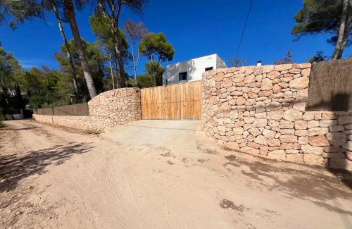 Santa Eulalia del Rio Villa | Elegant Villa with Pool & Ocean Views in Ibiza Center
