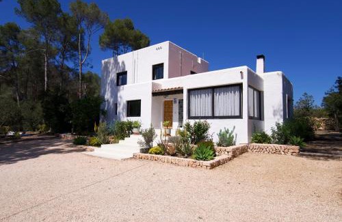 Santa Eulalia del Rio Villa | Elegant Villa with Pool & Ocean Views in Ibiza Center