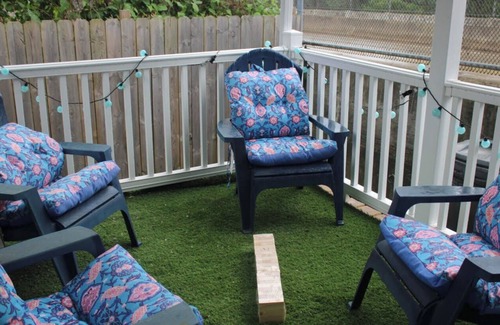 Larimer Apartment | Spacious 1-bedroom apartment with private deck