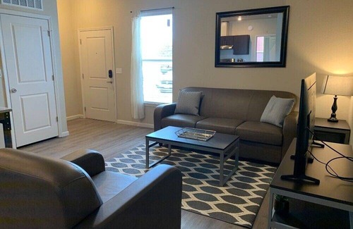 Lawrence House | Tranquil 1-Bedroom Townhouse with Pool & Hot Tub Oasis
