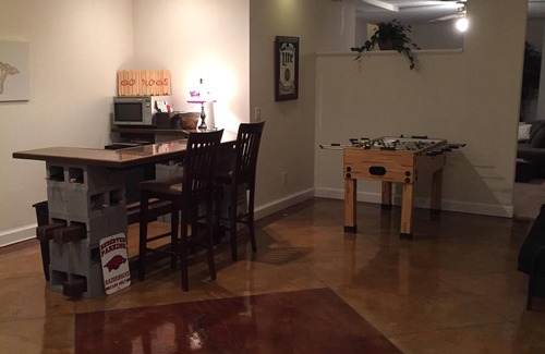 Springdale House | Inviting Lower Level Living Quarters with Top Amenities