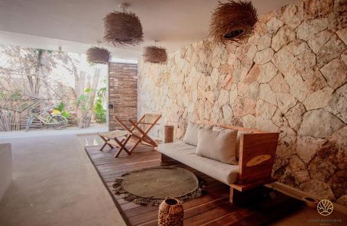 Tulum Apartment | 2BR Oceanfront Apartment with Hot Tub & Yoga Deck Awaits