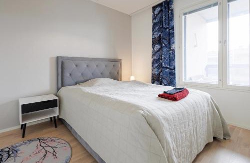 Jyvaskyla Apartment | Spacious 2BR Apt with Sauna & Private Balcony with Lake View