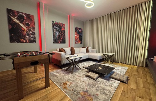 Riyadh Apartment | Spacious 3-bedroom apartment with Game room in lovely Qurtoba