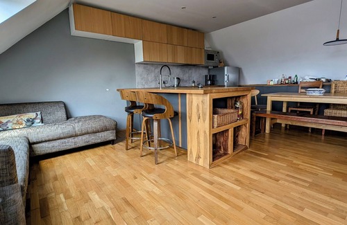Mitte Apartment | Spacious 3-bedroom maisonette apartment above Leipzig centre with stunning views