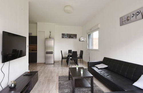 Lille Sud Apartment | Spacious 3-Room Retreat with Garden Near Lille
