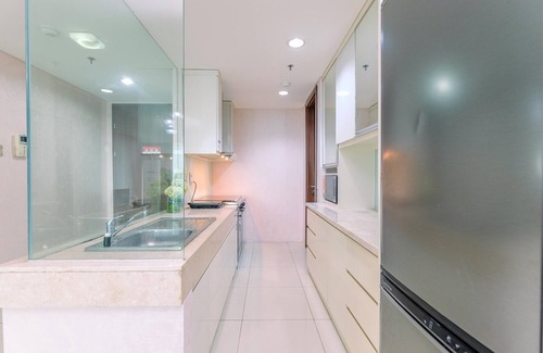 Bangka Apartment | Inviting 3Br Apartment at Kemang Village with Pool & Breakfast