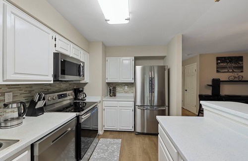 Calverton Apartment | Elegant 3BR Townhouse with Balcony and Top-Notch Amenities