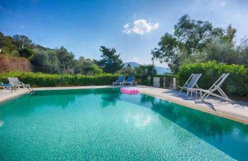 Termenades Villa | Relax at Villa Afionas: Beach Access & Eco-Pool Oasis