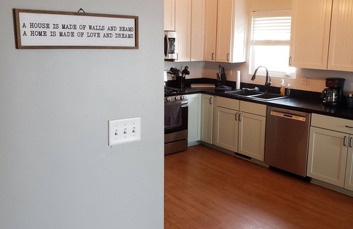 Bourbonnais House | Ideal Family Retreat: 4 Bedroom Home with Spa & Hot Tub