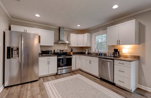 Thomasville House | Forest Hills Fun: Renovated Retreat with Family Amenities