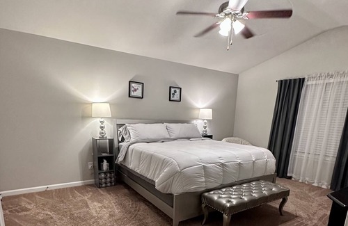 McDonough House | Family-Friendly 4BR Retreat in Metro Atlanta, Rated 9.4