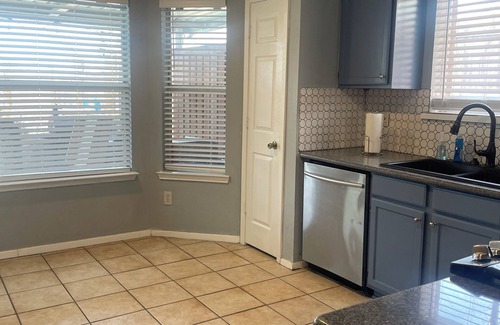 Rowlett House | Inviting Rowlett Getaway with Private Pool and Spa