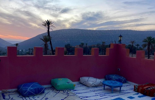 Aourir House | Spacious 5-bedroom house with jaccuzi and fitness Space , WiFi and more