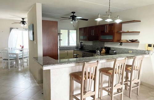 West Coast Villa | Spacious 6-bedroom villa with POOL in charming Christ Church with WiFi, AC