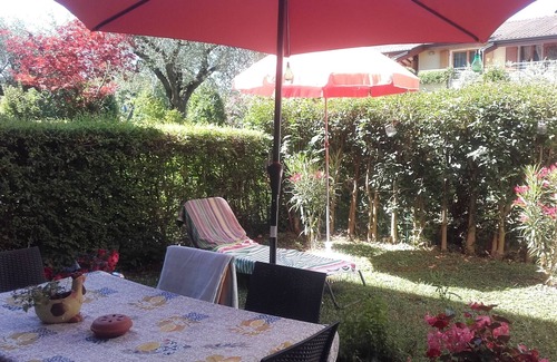 Marciaga Apartment | Spacious and comfortable apartment with pool and garden, near Garda and beach