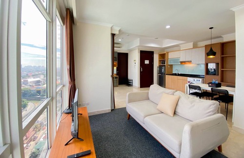 Jakarta Apartment | Family-Friendly 2BR Retreat at Menteng Park Apartment