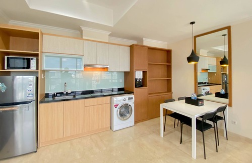 Jakarta Apartment | Family-Friendly 2BR Retreat at Menteng Park Apartment