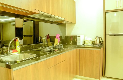 Pancoran Apartment | Modern L'Avenue Apartment with Family-Friendly Amenities