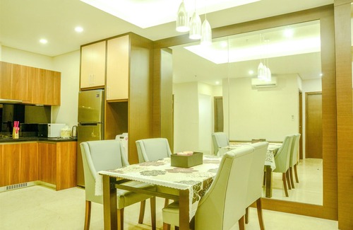 Pancoran Apartment | Modern L'Avenue Apartment with Family-Friendly Amenities