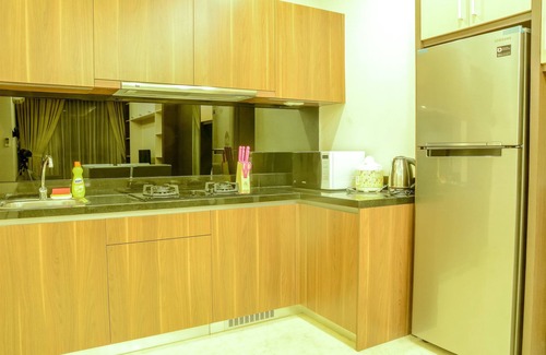 Pancoran Apartment | Modern L'Avenue Apartment with Family-Friendly Amenities