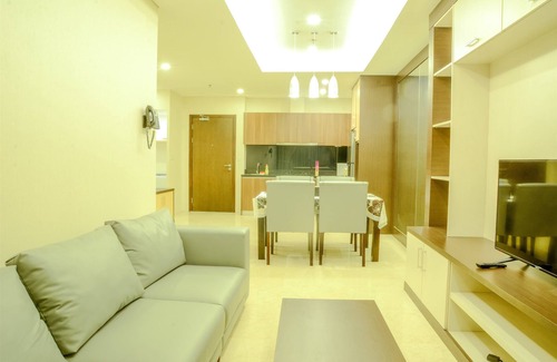 Pancoran Apartment | Modern L'Avenue Apartment with Family-Friendly Amenities