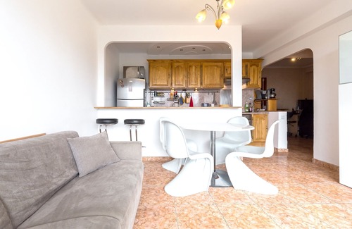 Antibes Apartment | Bright Apartment Steps from the Sea with Oceanfront Views