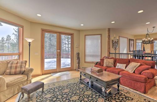 Angel Fire House | Inviting Angel Fire Cabin Near Resort with Spa Access