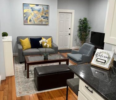 Packard's Corner Apartment | Bright Apartment in Boston with Family-Friendly Amenities