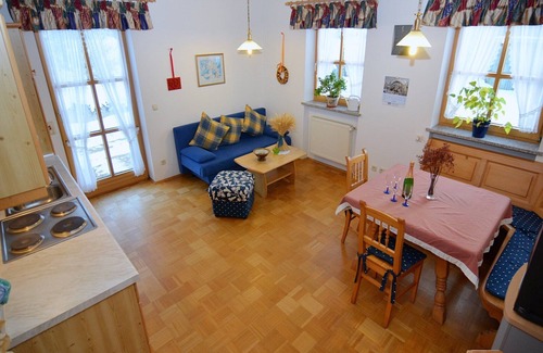 Schoensee Apartment | Unwind in Schönsee: Apartment with Sauna & Spa Amenities
