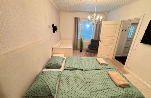 Vaasa Apartment | Cozy Apartment in the Heart of the City with Fireplace
