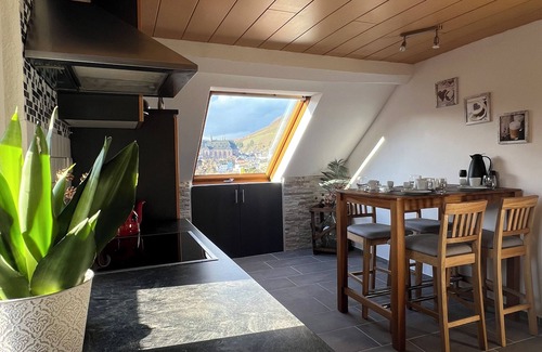 Saarburg Apartment | Charming 2-Floor Apartment with Castle View & Pool Access